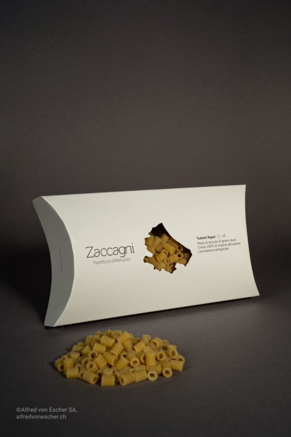 Pasta Tubetti Rigati - Zaccagni 500g iTA