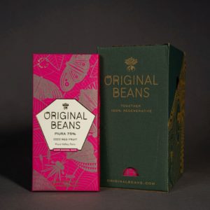 Schokolade 75% PIURA Noir Original Beans 70g CH