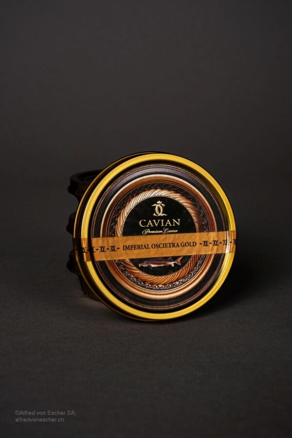 Kaviar Oscietra Imperial Gold Cavian 50g PRC