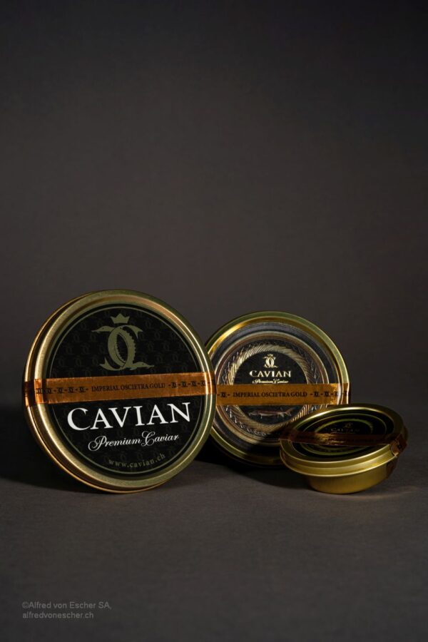 Kaviar Oscietra Imperial Gold Cavian 500g PRC