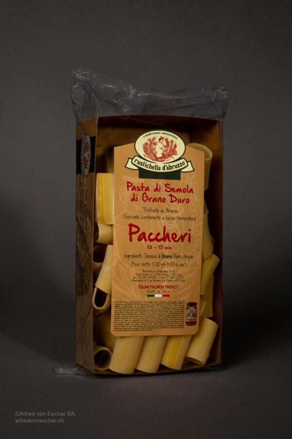 Pasta Paccheri - Rust. d'Abruzzo 500g ITA