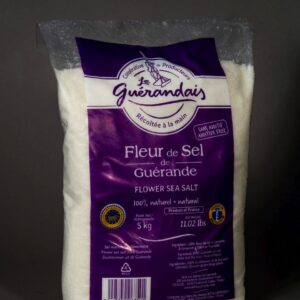 Fleur de sel 5 kg (5 x 1 kg), 100% Guérande FRA