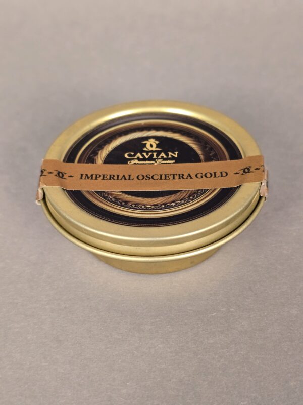 Kaviar Oscietra Imperial Gold Cavian 50g PRC