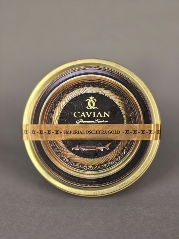 Kaviar Oscietra Imperial Gold Cavian 250g PRC